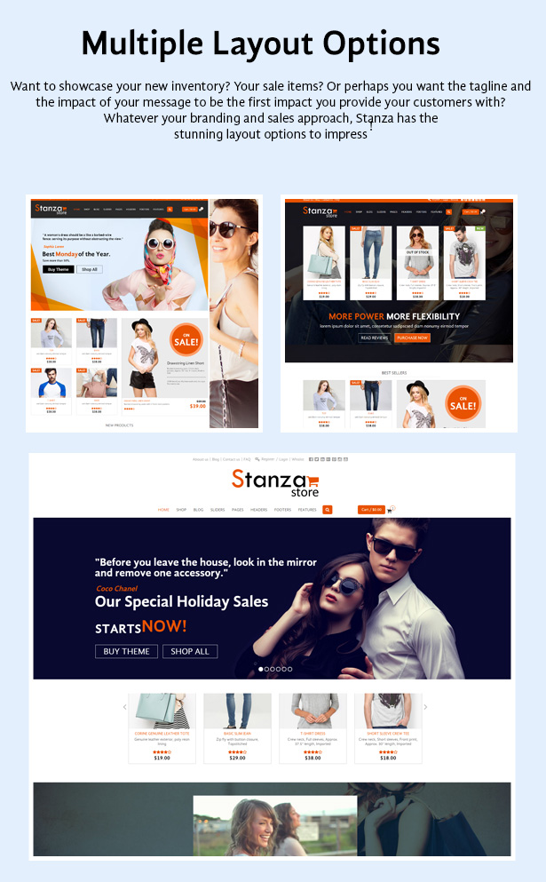Stanza Store – Responsive eCommerce HTML 5 Template - 5