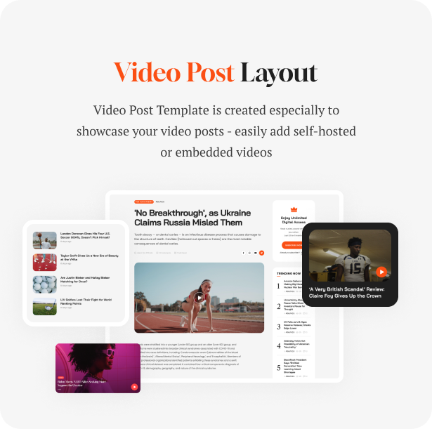 Glossier - Newspaper & Viral Magazine WordPress Theme