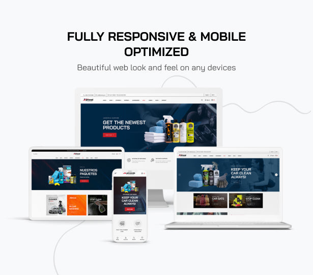 Fully Responsive & Mobile Optimized