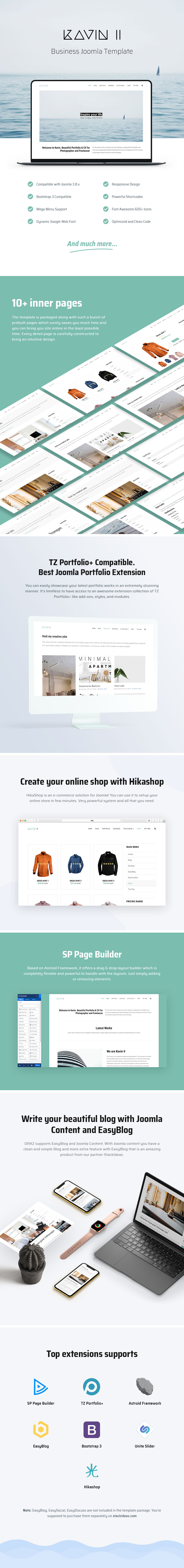 Kavin II - Joomla Template