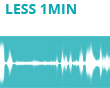 less 1 min
