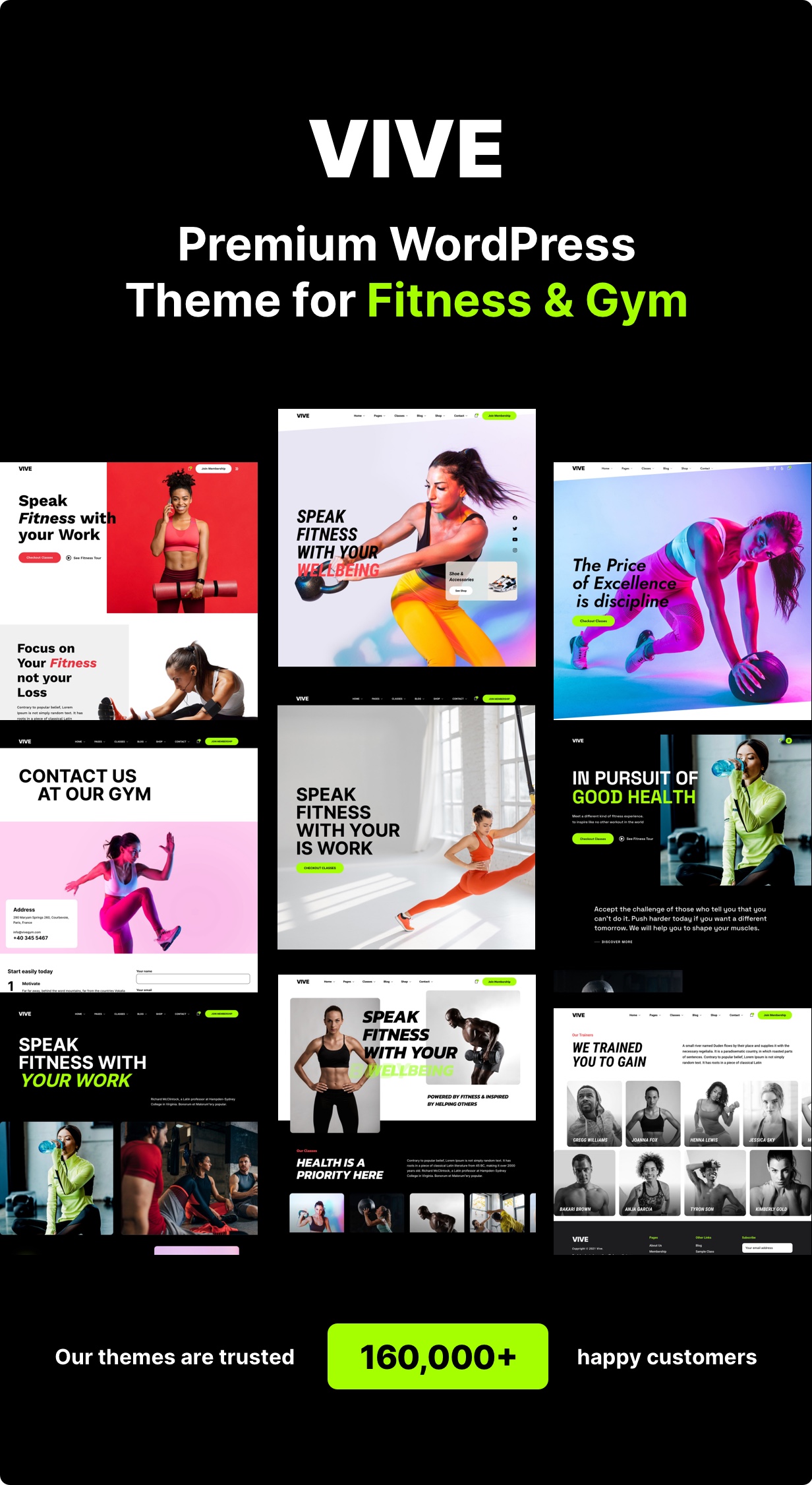 Vive | Fitness Gym WordPress