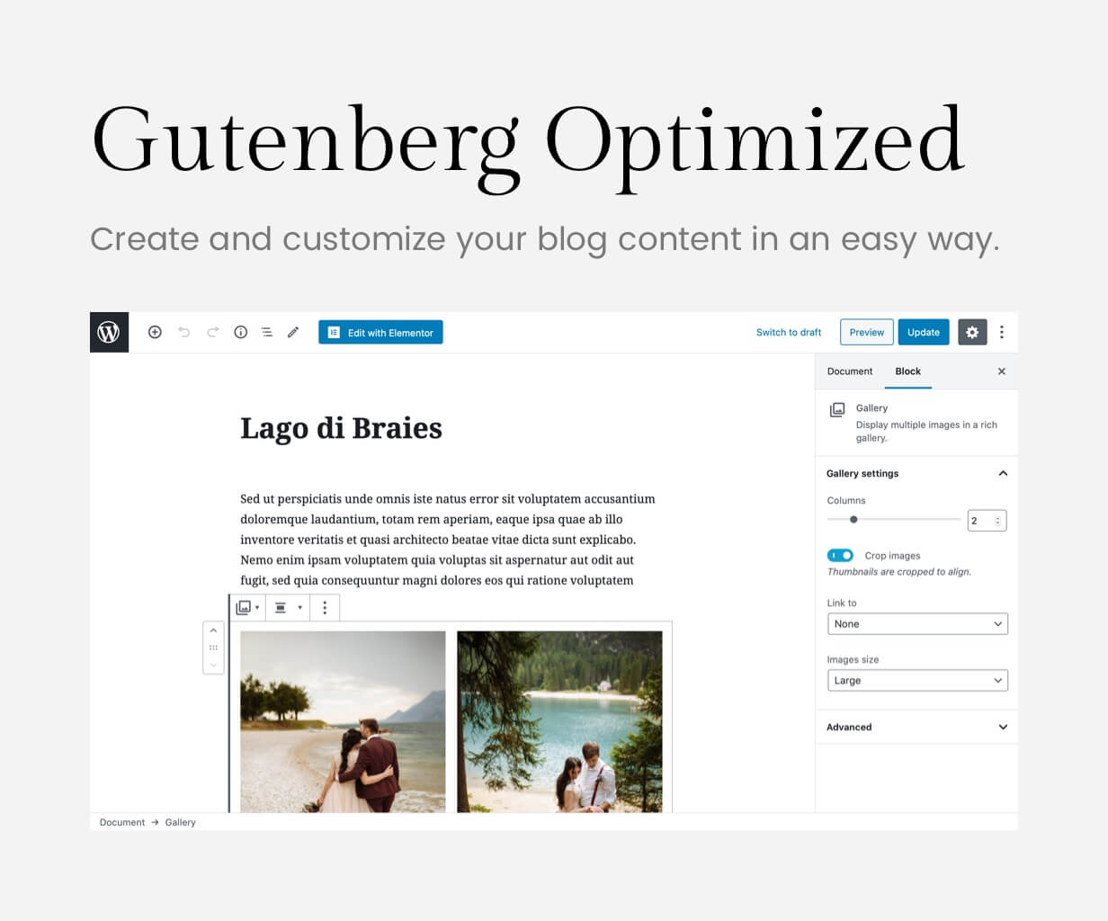 Olbia - Elegant WordPress Theme for Photographers - 3