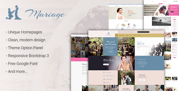 Wedding & Marriage - Wedding WordPress Theme - Wedding WordPress