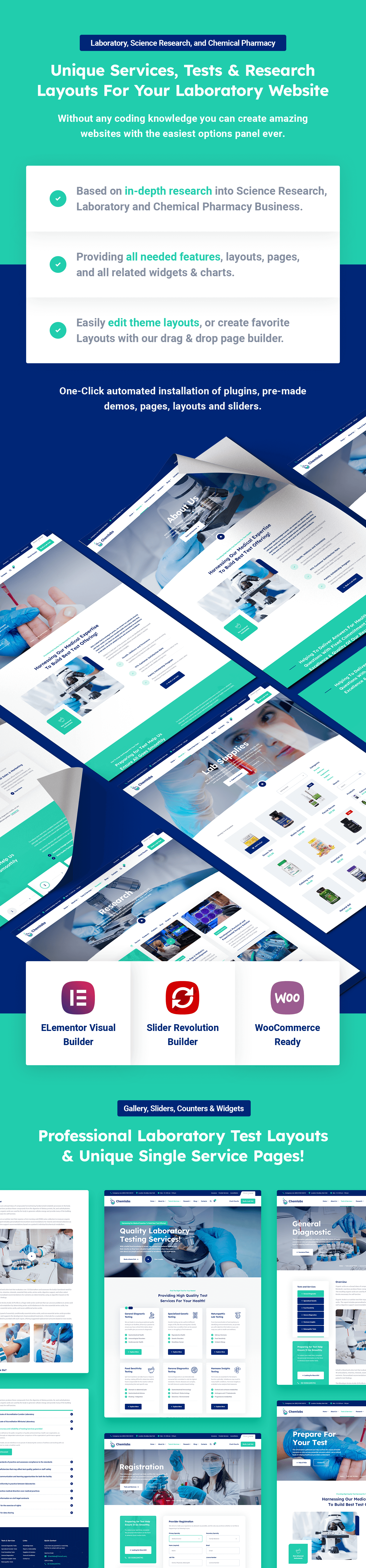Chemlabs - Laboratory & Science Research WordPress Theme - 6