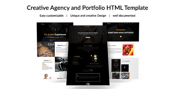 Creative Agency -  Corporate Business Template - Corporate Landing Pages