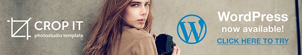 CropIt - Photography Template - 1