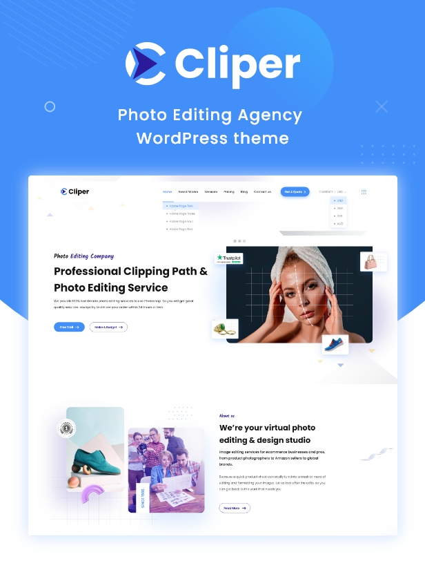 cliper wordpress theme