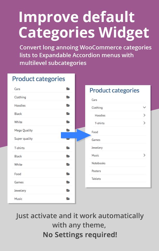 Categorias Expansíveis Ultimate WooCommerce - 6