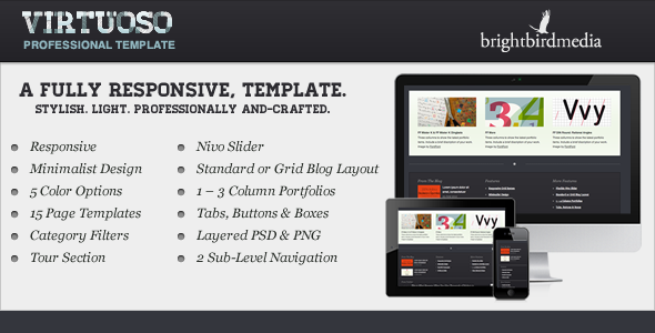 Viruoso Responsive Template