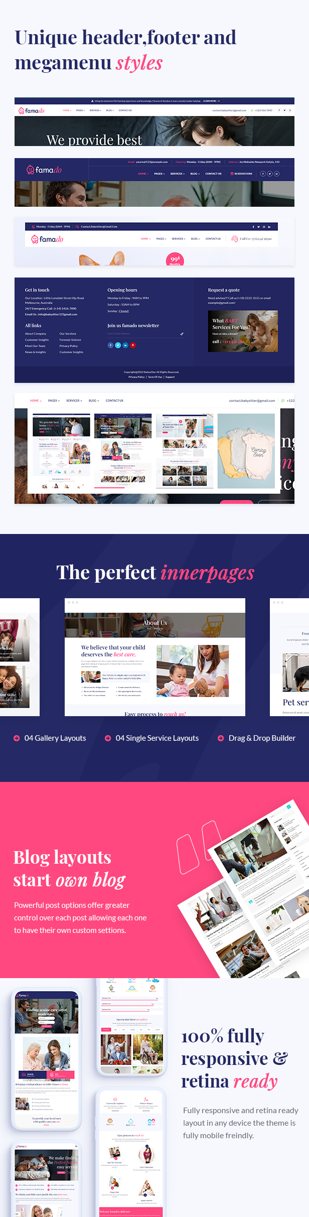 Multiple Care Services HTML Template