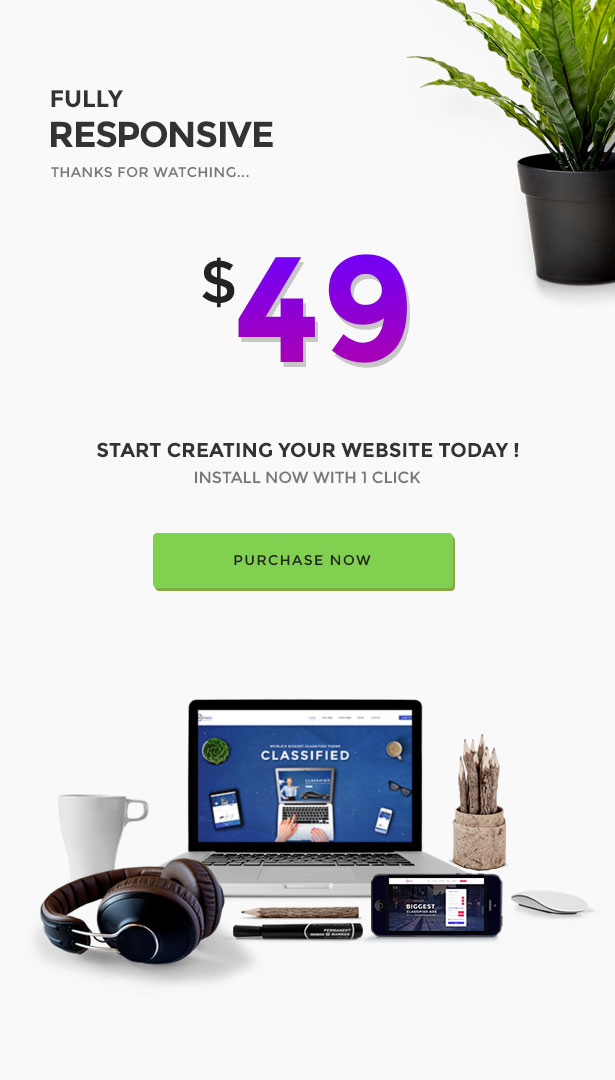 Classified WordPress Theme