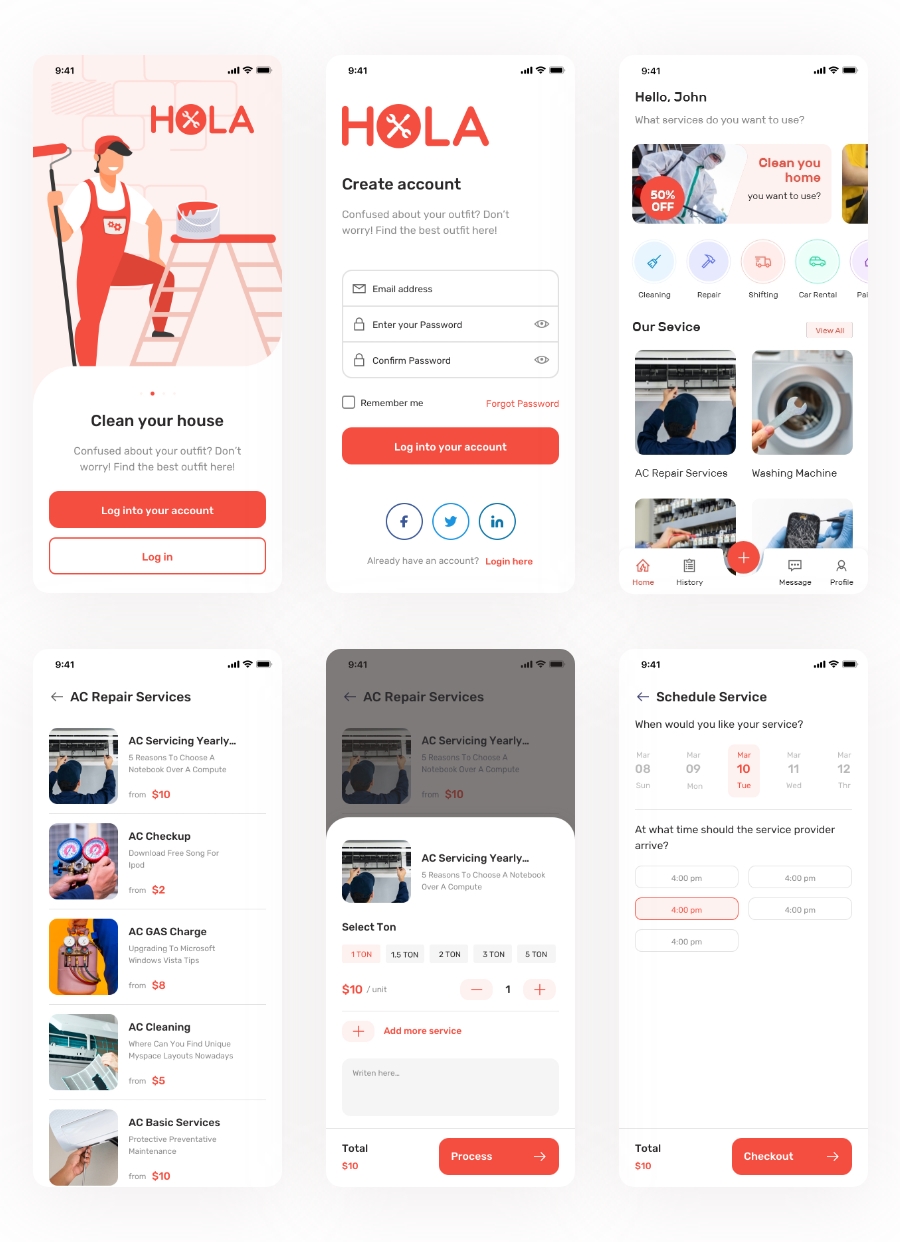  Design Service App