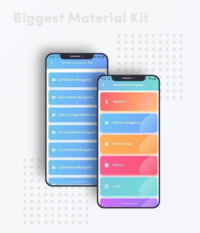 Flutter Bigkit - Flutter Material Widget Component in UI kit flutter - 2