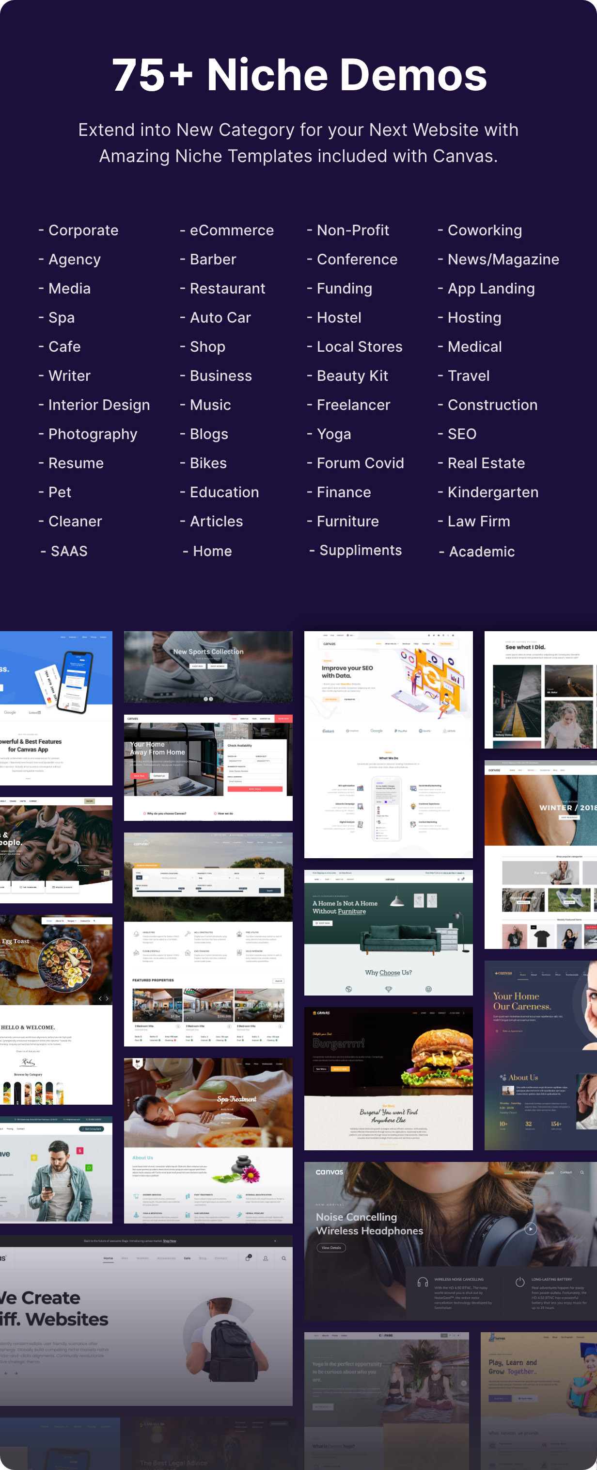 Canvas | The Multi-Purpose HTML5 Template