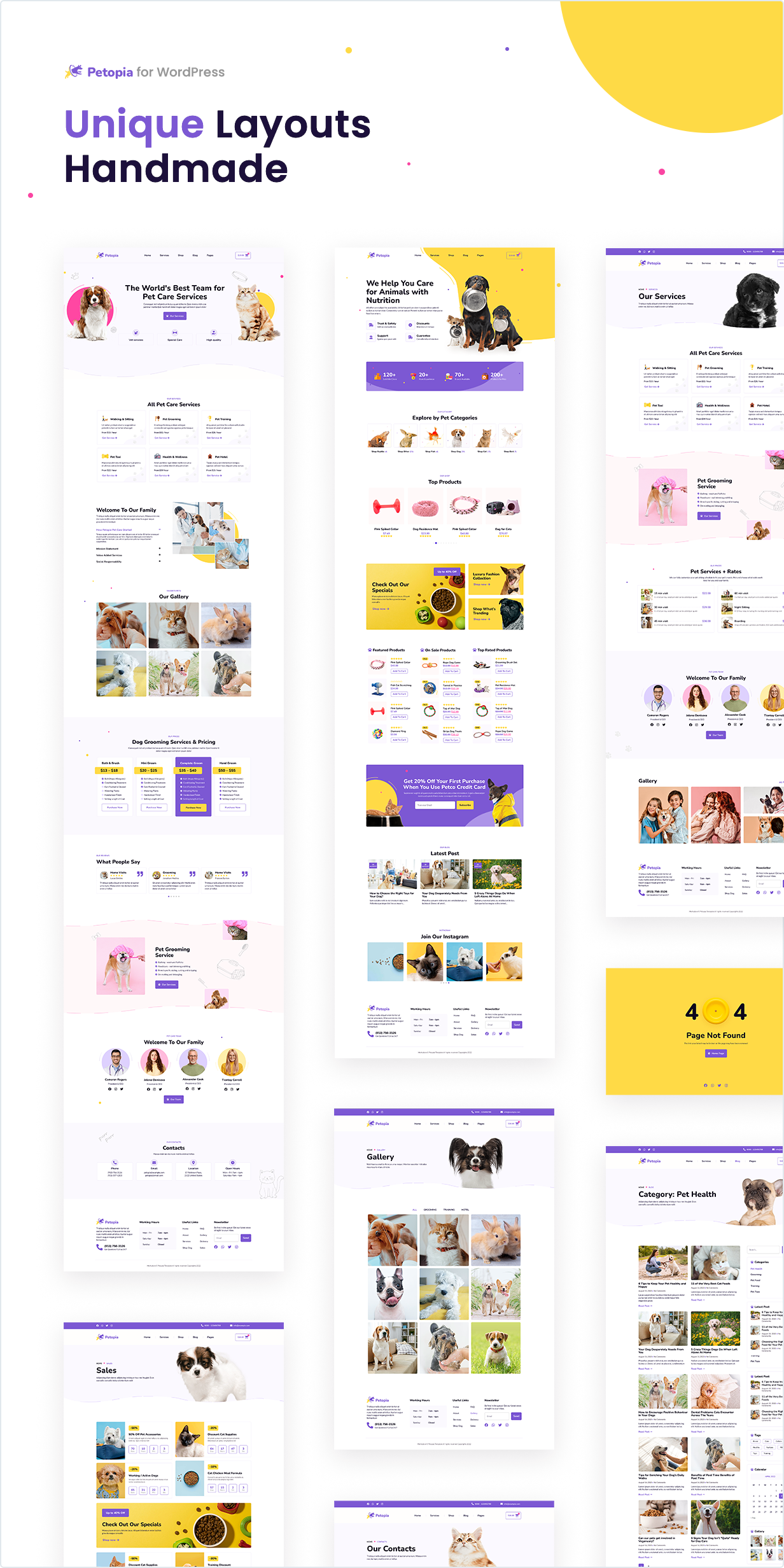 Unique Layouts Handmade