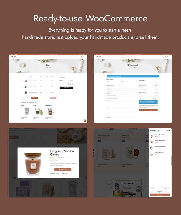 Candle Handmade WooCommerce WordPress Theme