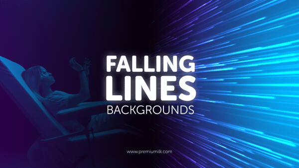 Falling Lines Backgrounds - 12