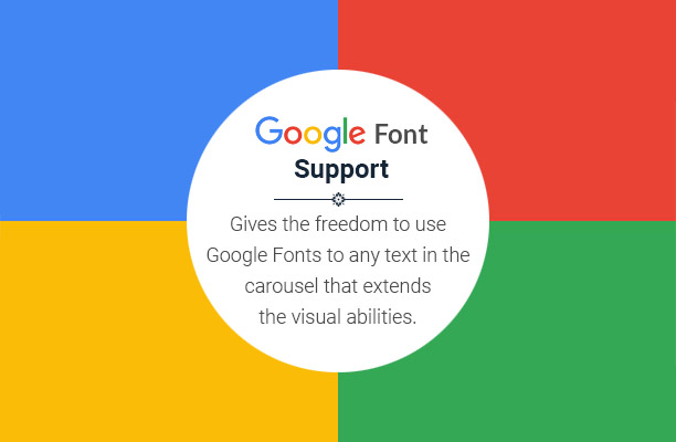 Super Carousel Google Font Support