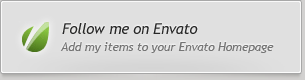 Follow me on Envato