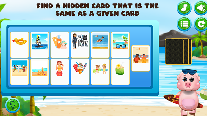 Beach Summer - HTML5 Game - Construct3 - 2