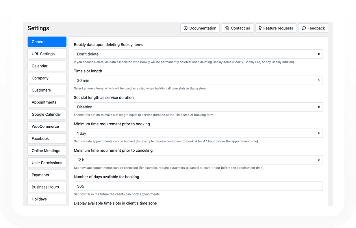 Bookly PRO - Sistema de software de reserva y programación de citas - 225