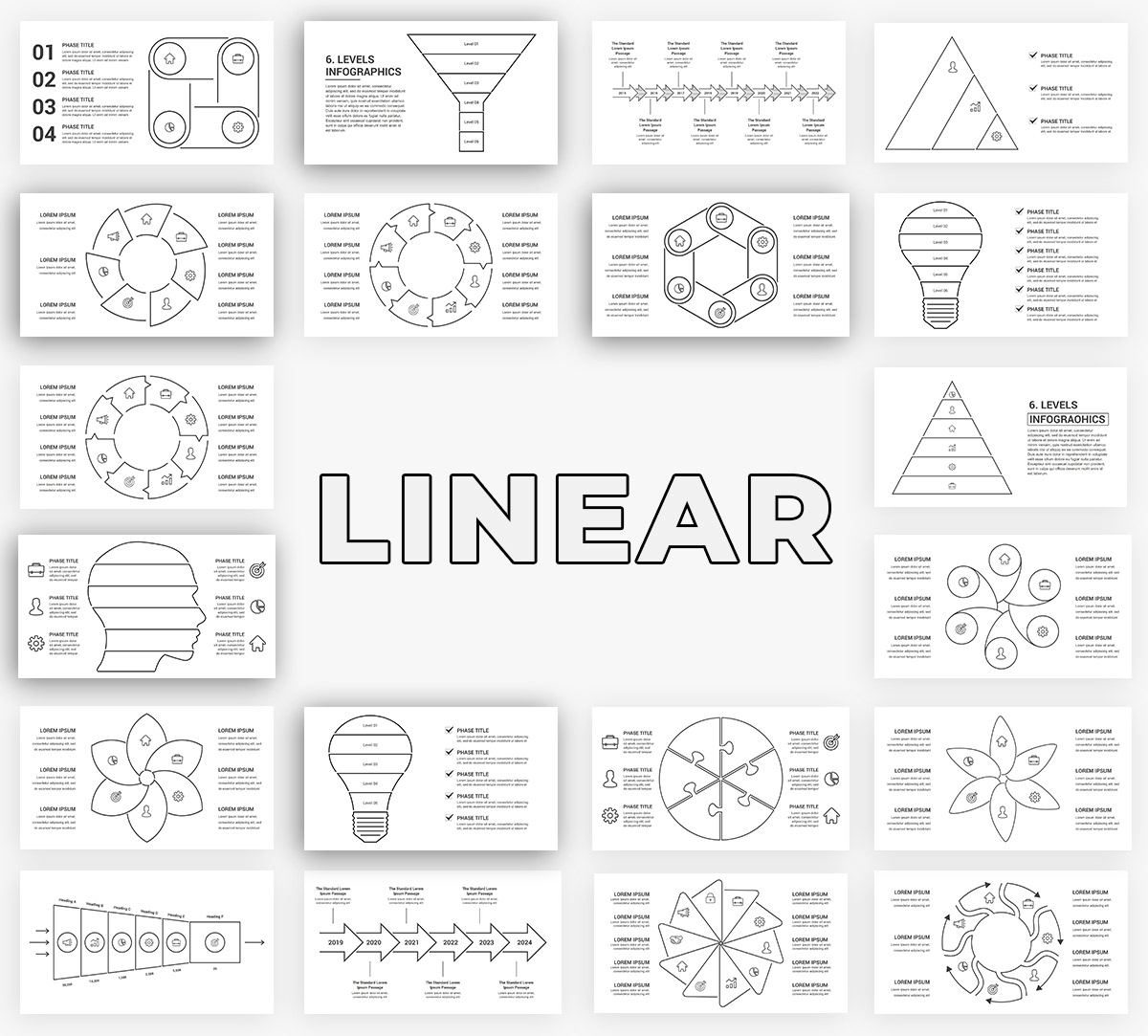 Infographics Complete Bundle PowerPoint Templates - 83