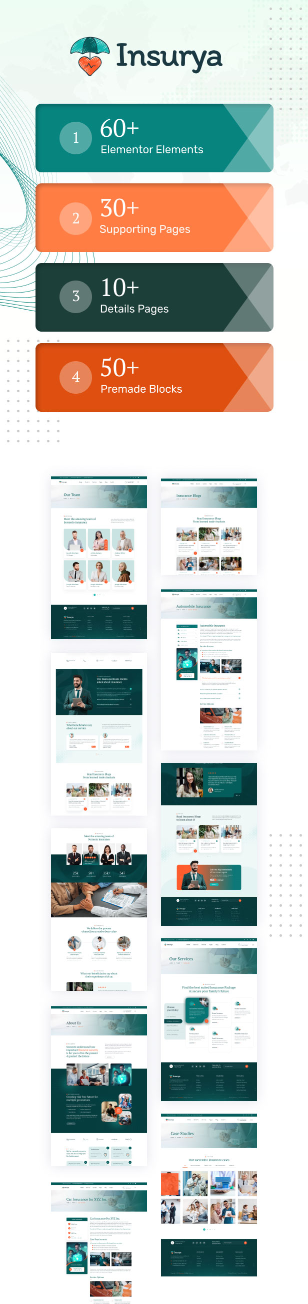 Insurya - Insurance WordPress Theme - 6