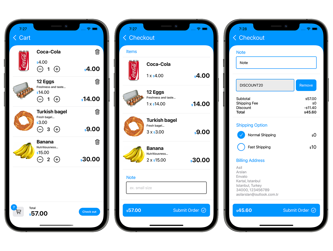 SwiftUI Grocery App | Woocommerce Full iOS Application - 6