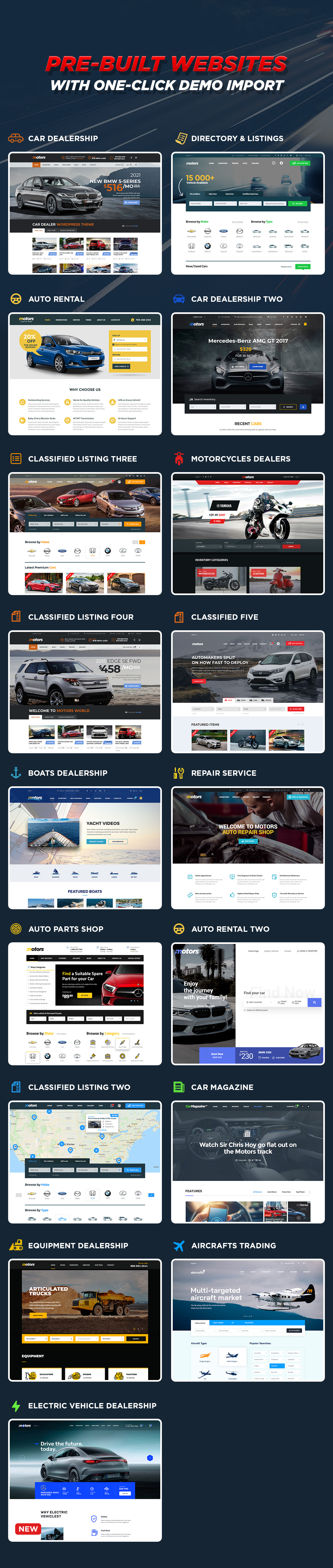 Motors - Car Dealer, Rental & Listing WordPress theme - 3