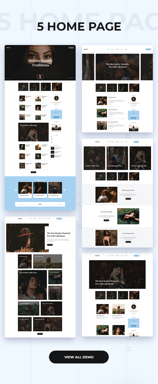 Kelsey - Creative Personal Blog HTML Template - 2