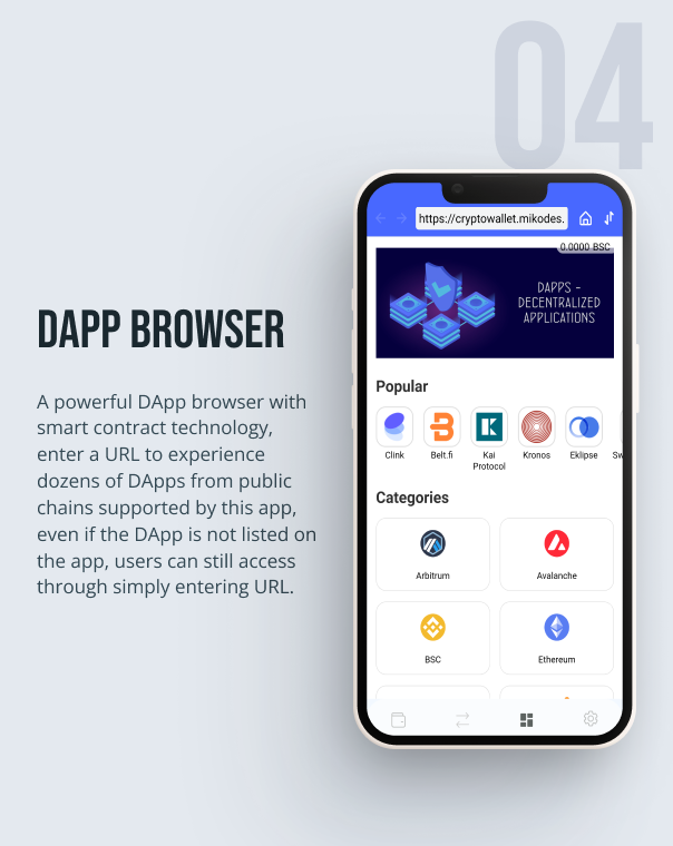 CryptoWallet PRO 2022 - Own Token - Dapp Browser - 9