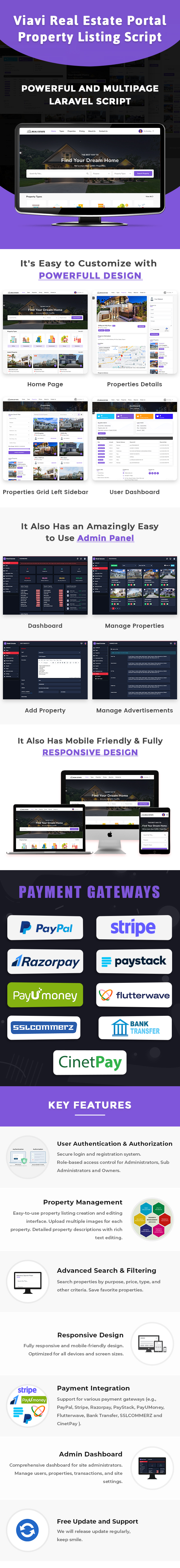 Viavi Real Estate Portal - Property Listing Script - 10