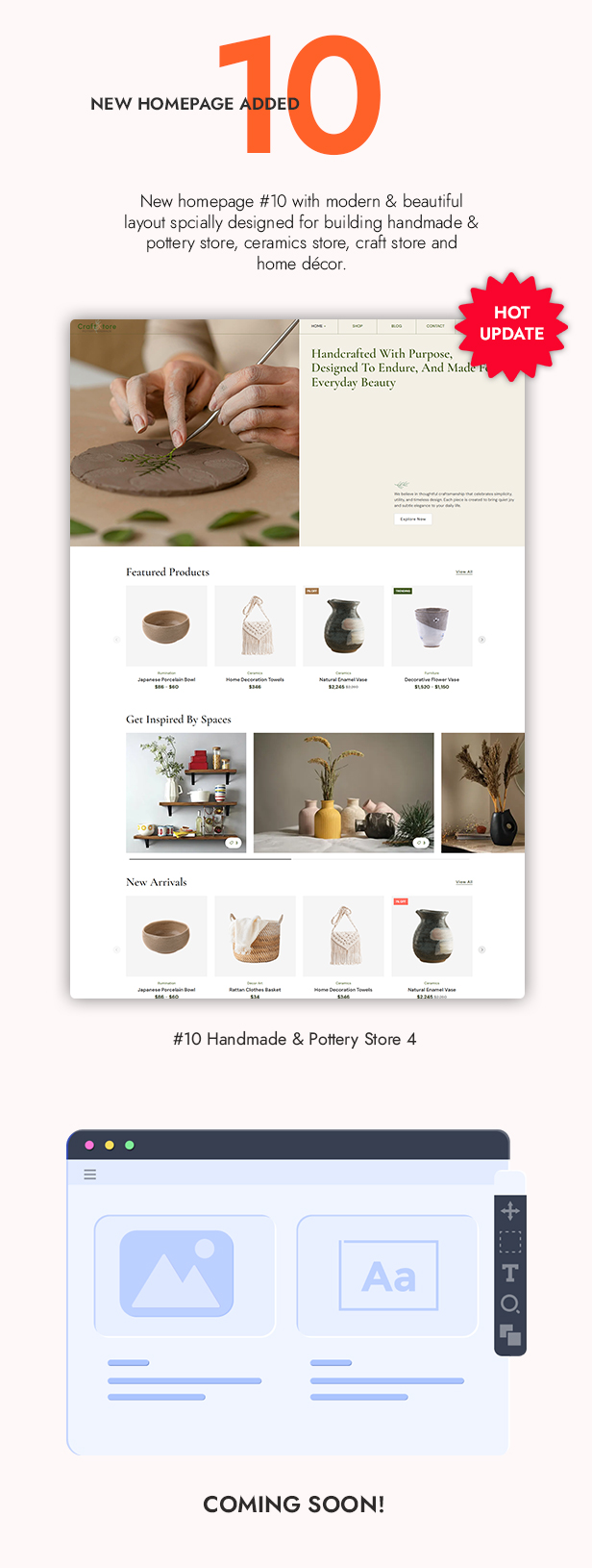 CraftXtore - Handmade, Ceramics and Pottery Shop WooCommerce Theme - 1