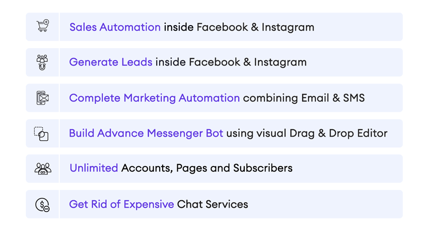 ChatPion - Facebook & Instagram Chatbot,eCommerce,SMS/Email & Social Media Marketing Platform (SaaS) - 2