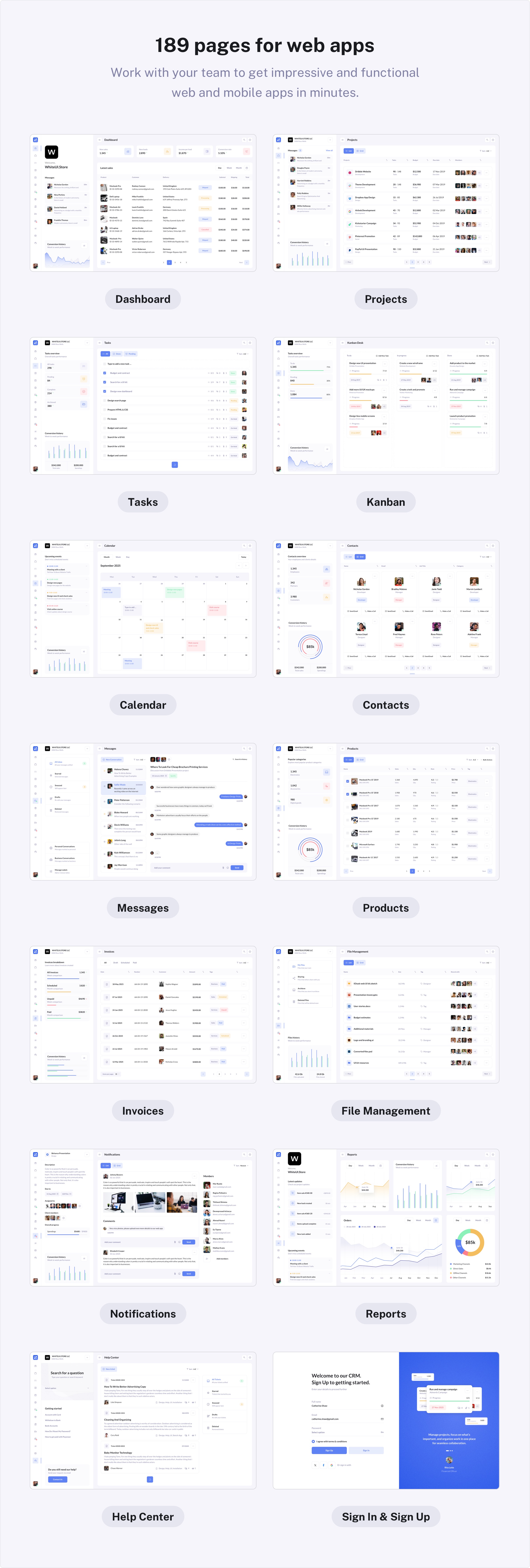 BetaCRM - UI Kit for SaaS Admin Dashboards - 6
