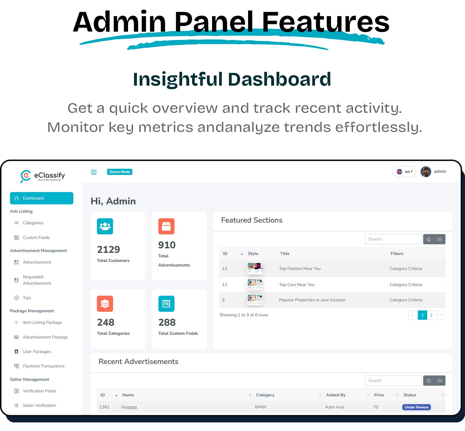 eClassify - Classified Buy and Sell Marketplace Flutter App with Laravel Admin Panel - 33