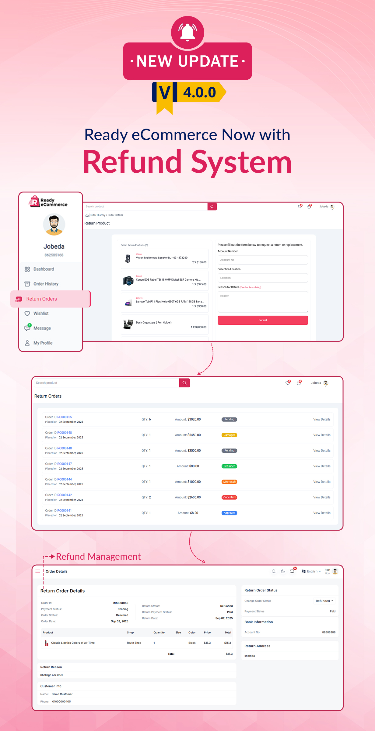 What's New-screen