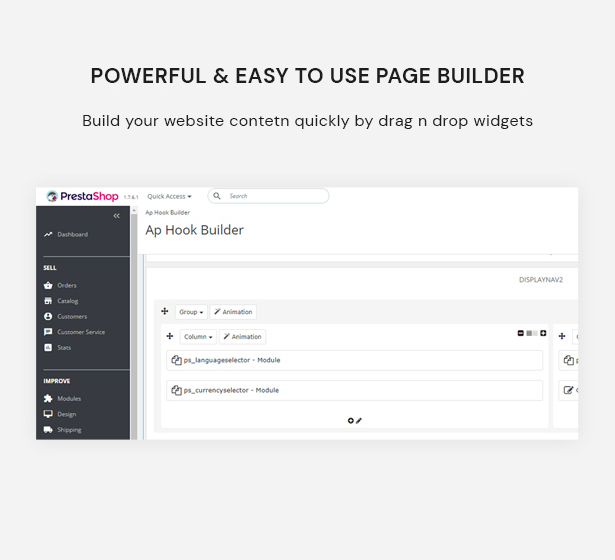 Powerful & Easy to Use Page Builder