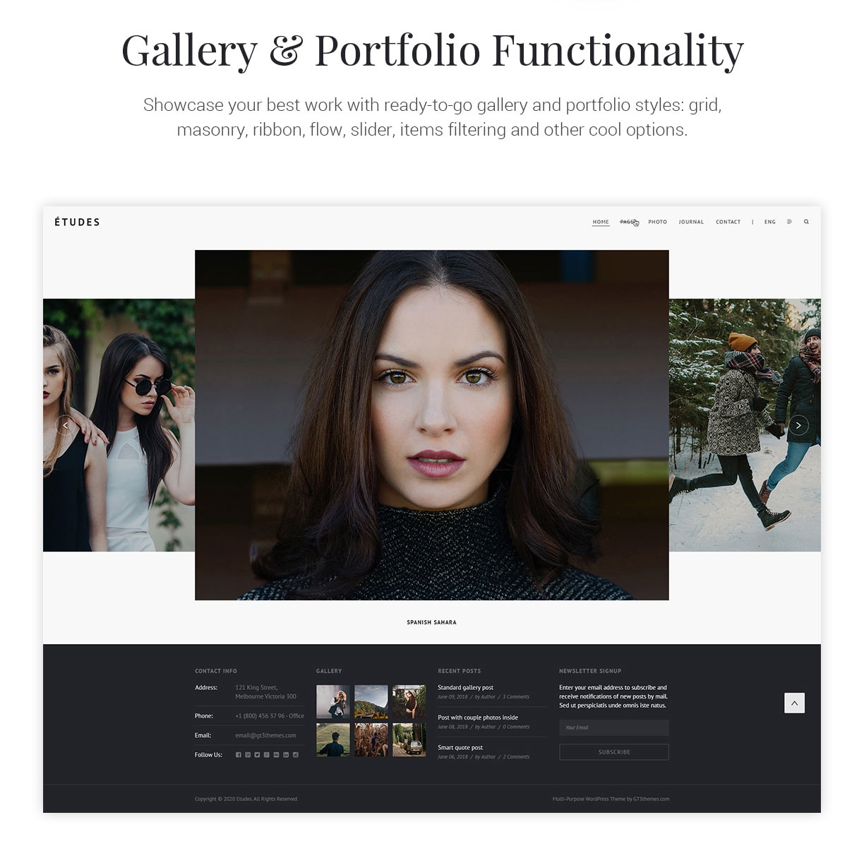 Premium Photo Template - Etudes - 7