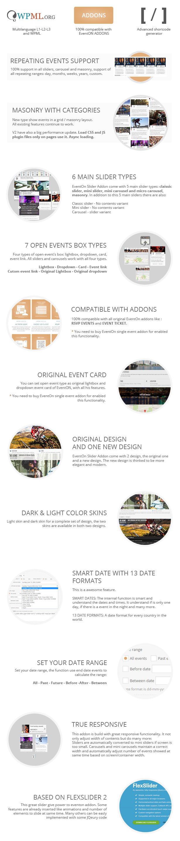 Complemento EventOn Slider |  Eventos - 1