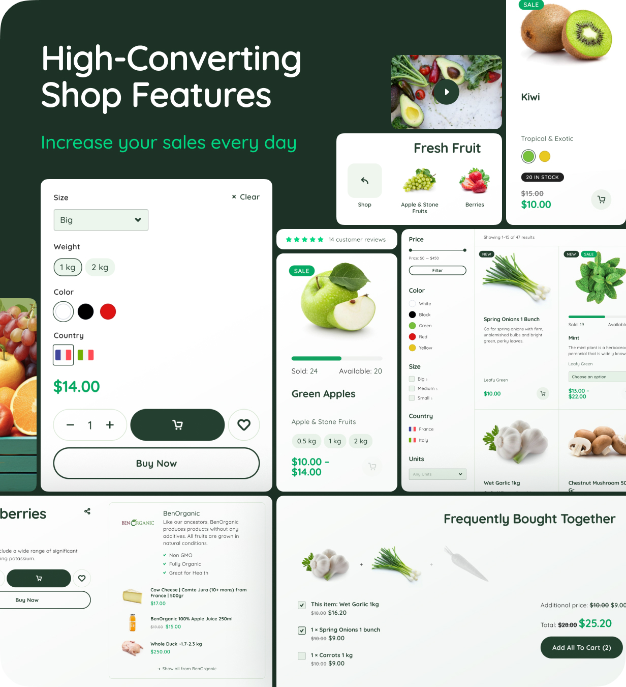 Tasty Daily - High Converting Shop Features
