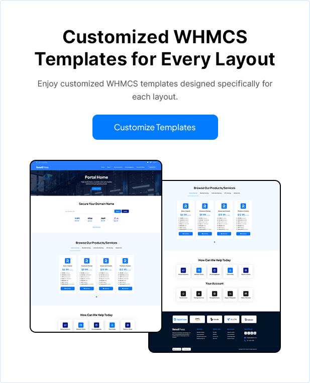ResellPress | Web Hosting HTML & WHMCS Template - 6