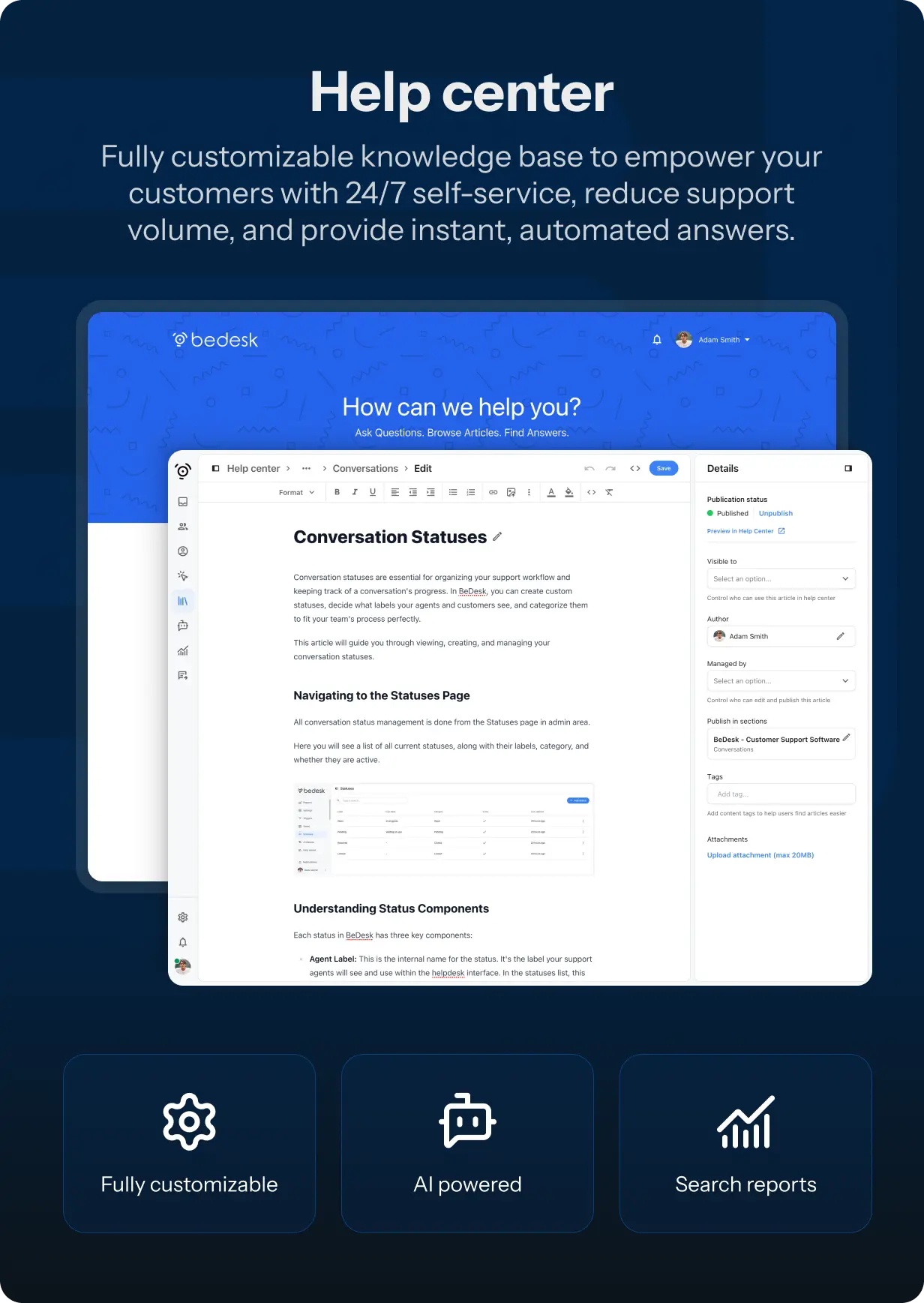 BeDesk - Customer Support Software & Helpdesk Ticketing System - 9