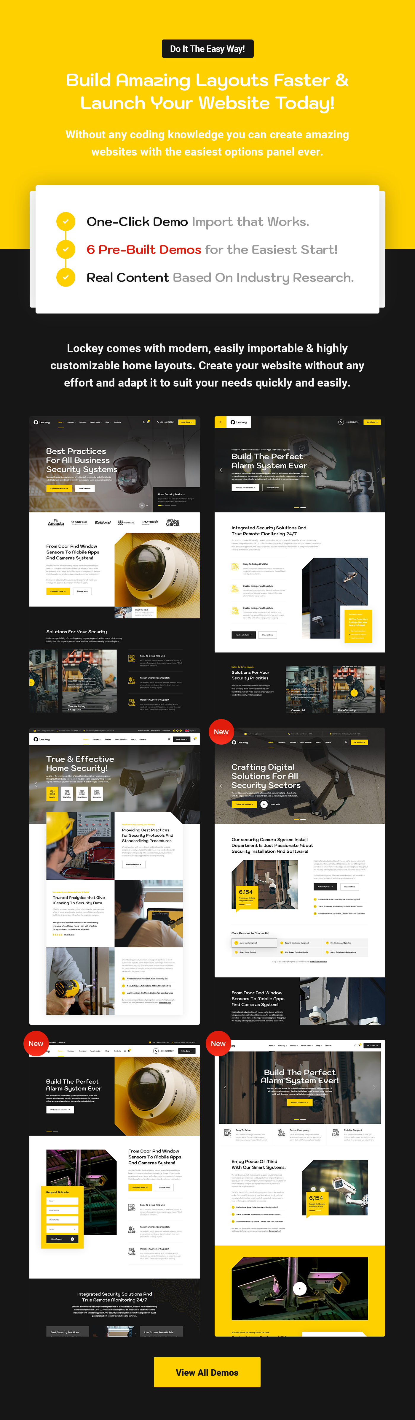 Lockey - CCTV and Security Systems WordPress Theme - 5