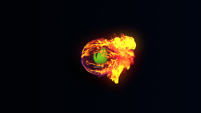 Fire Explosion Logo Reveal - 5