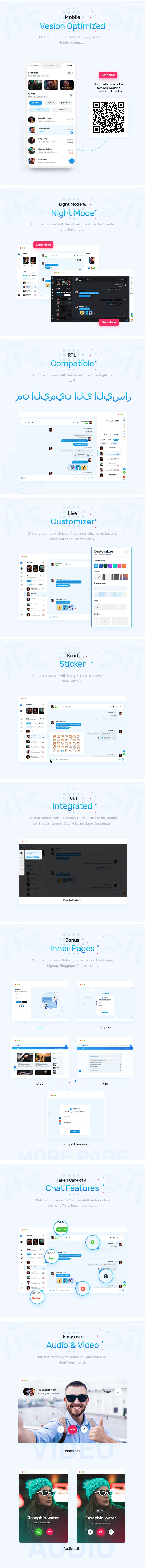 Chitchat - Perfect Chat and Discussion HTML Template