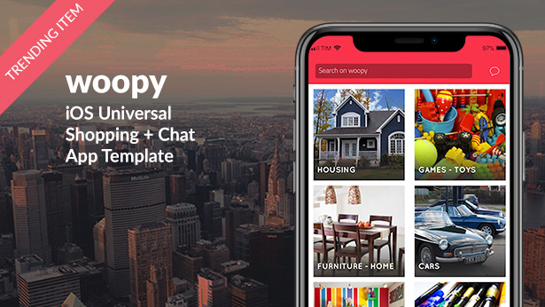 Chatty | iOS Universal Public Chat App Template (Swift) - 25