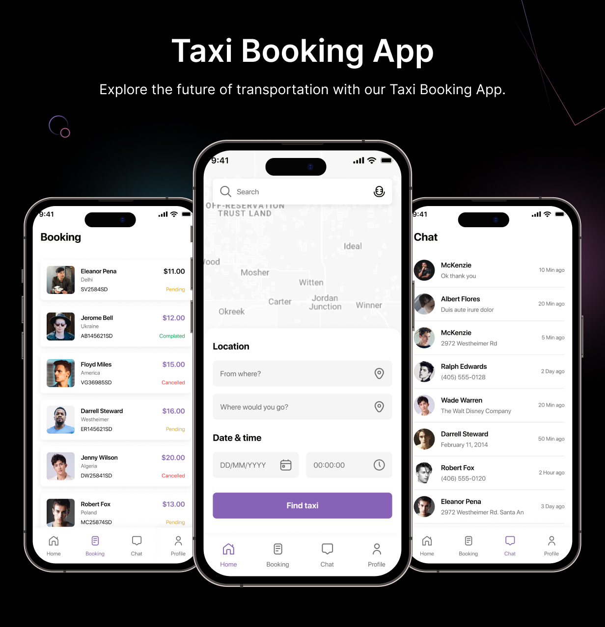 Urbanride template: Online Texi Booking App in Flutter (Android, iOS) | CityRideNow App - 4