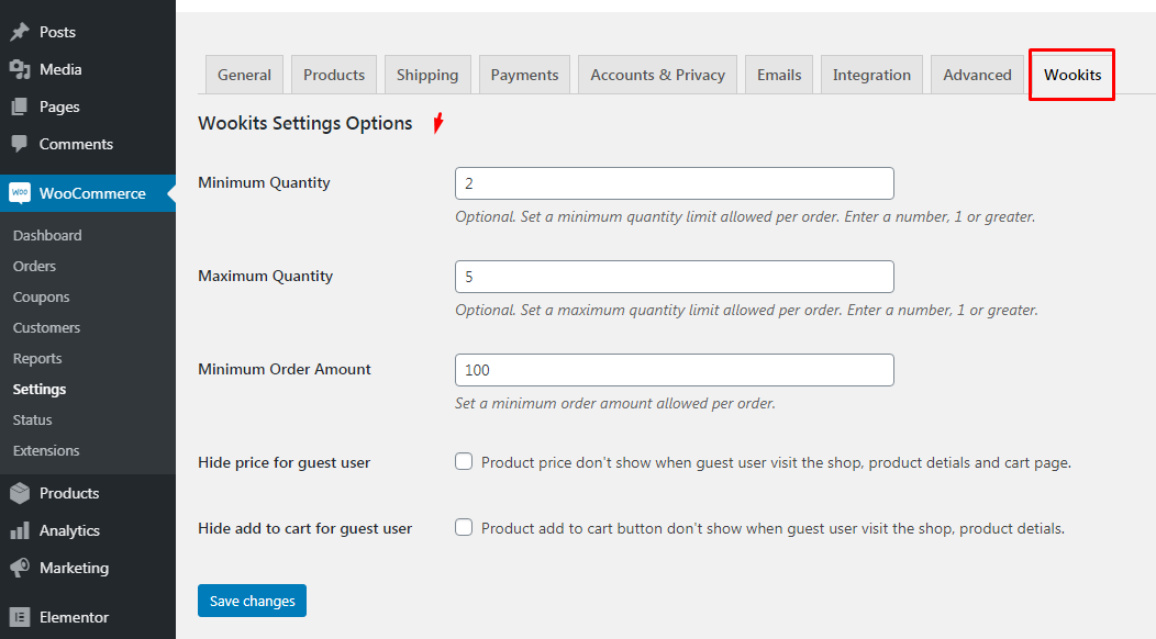 Wookits - WooCommerce ajax search and effective components elementor WordPress plugin - 2
